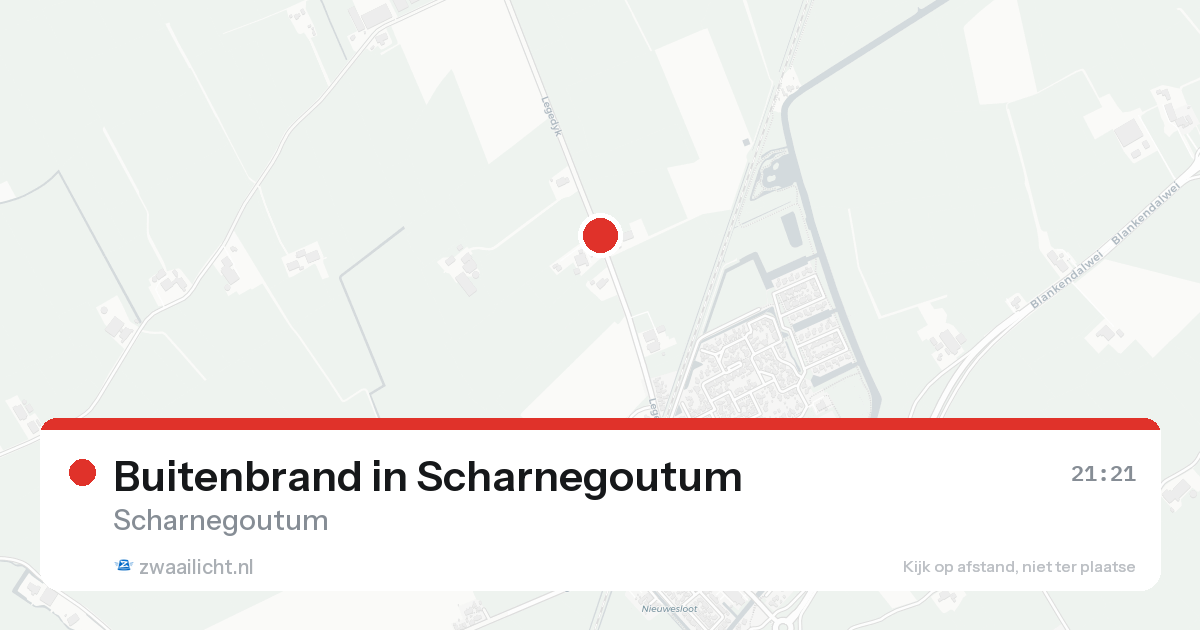 Buitenbrand in Scharnegoutum — 19 aug 2026