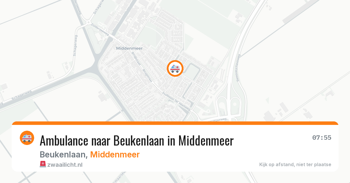 Ambulance naar Beukenlaan in Middenmeer — 30 jan 2026