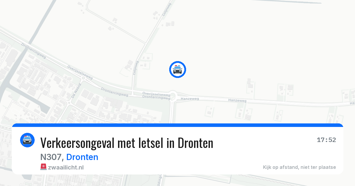 Verkeersongeval met letsel in Dronten — 21 jan 2026