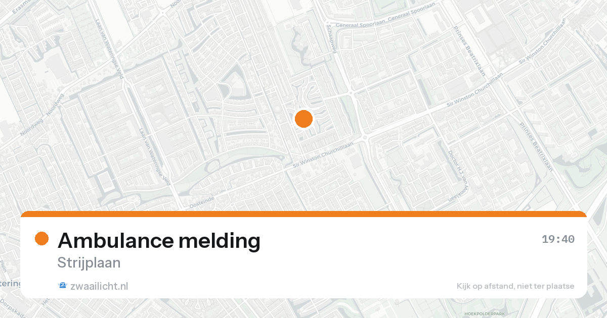 Ambulance melding — 7 feb 2026
