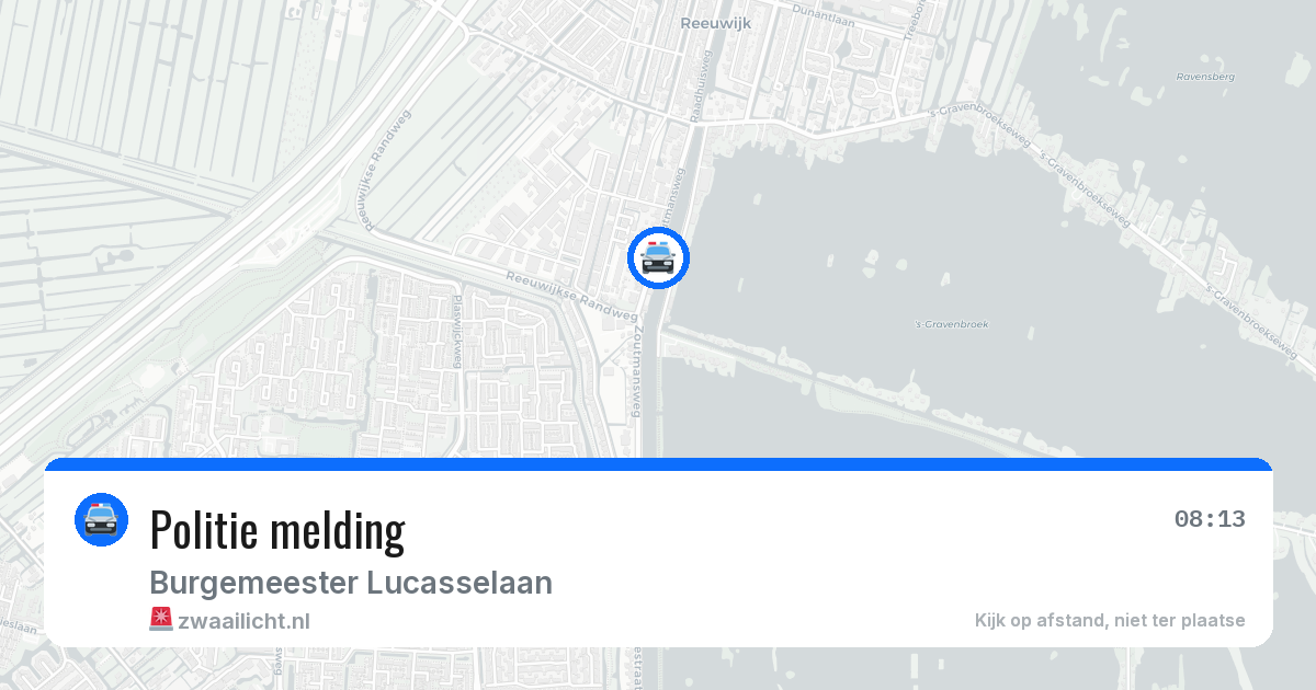 Politie melding — 20 jun 2026