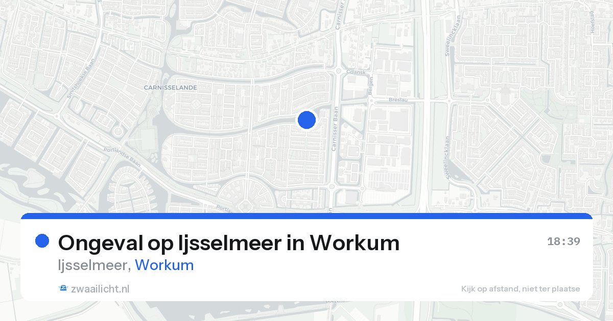 Ongeval op Ijsselmeer in Workum — 15 aug 2026