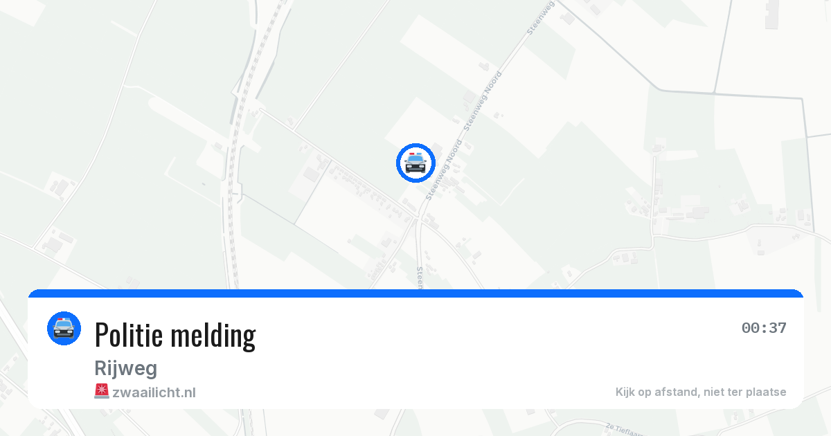 Politie melding — 25 jun 2026