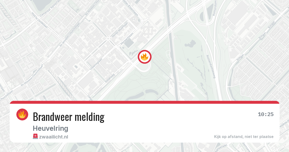 Brandweer melding — 9 apr 2026