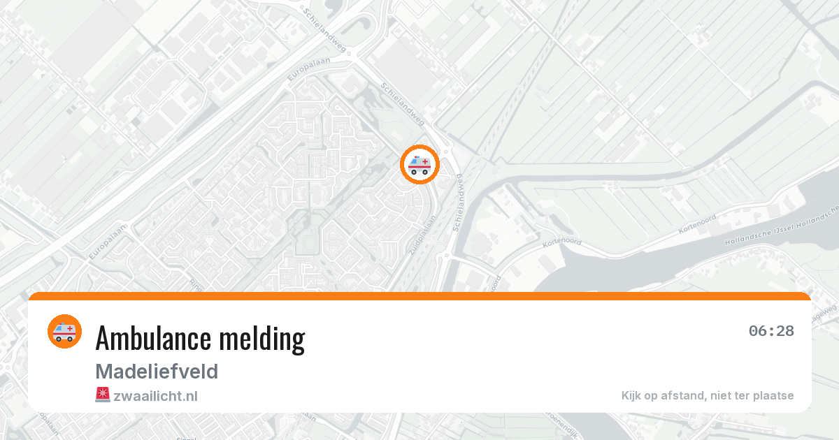 Ambulance melding — 4 jun 2026
