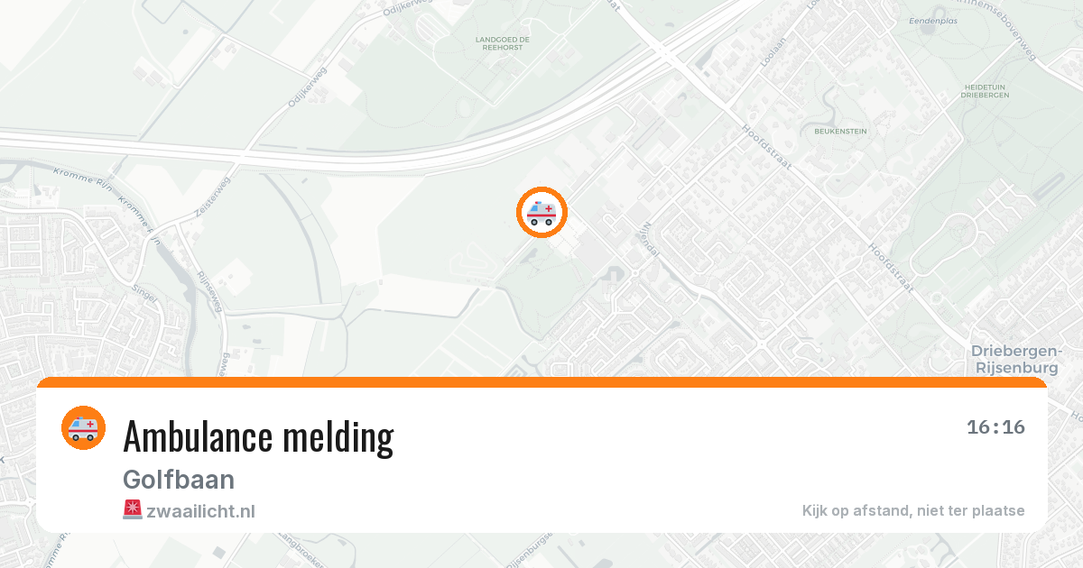 Ambulance melding — 8 jun 2026
