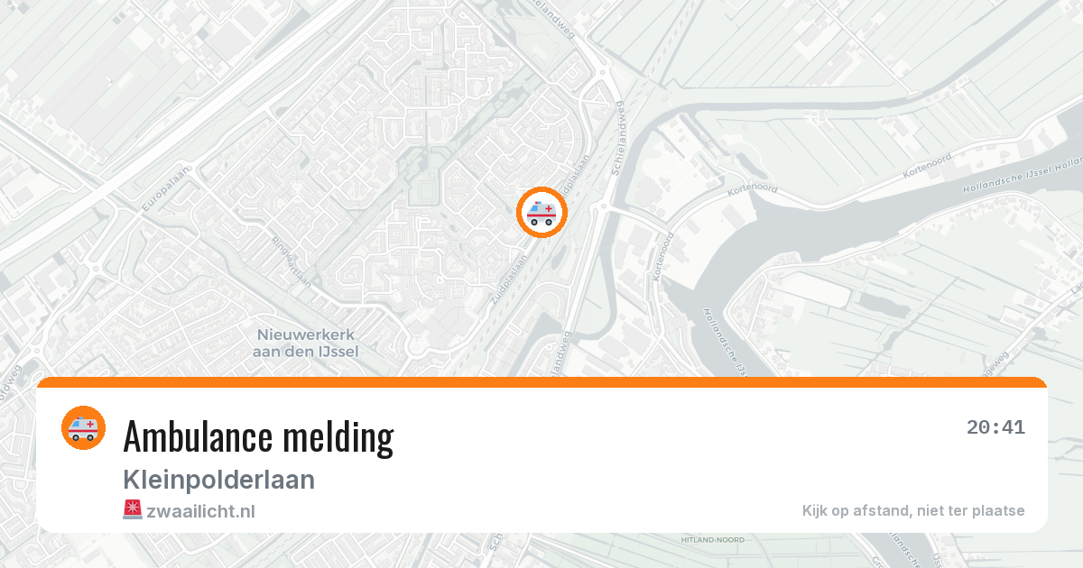 Ambulance melding — 10 feb 2026