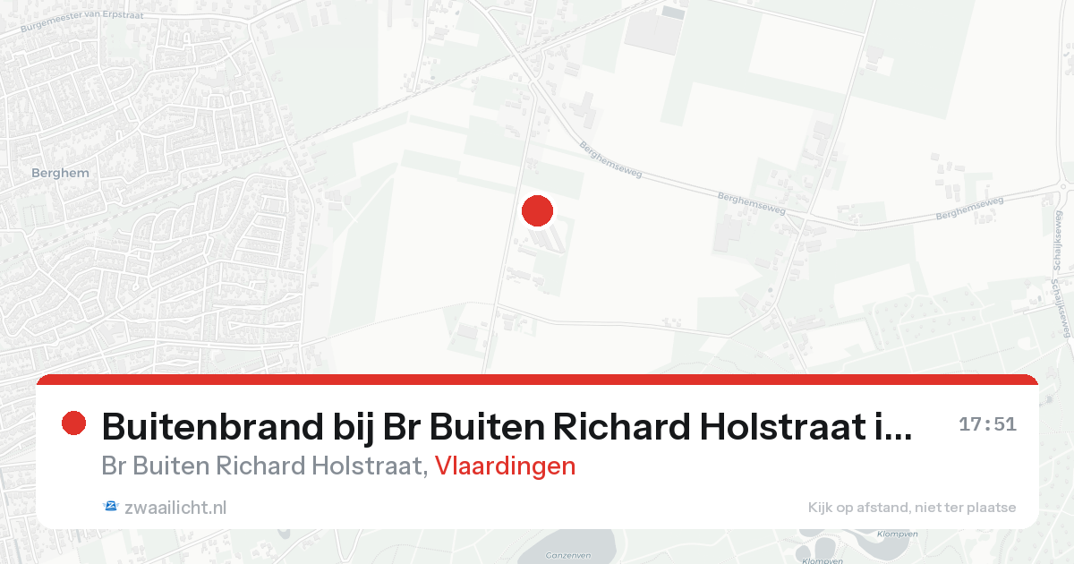 Buitenbrand bij Br Buiten Richard Holstraat in Vlaardingen — 7 feb 2026