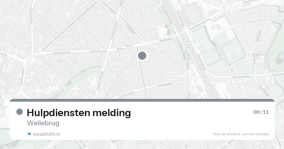 Hulpdiensten melding — 7 feb 2026