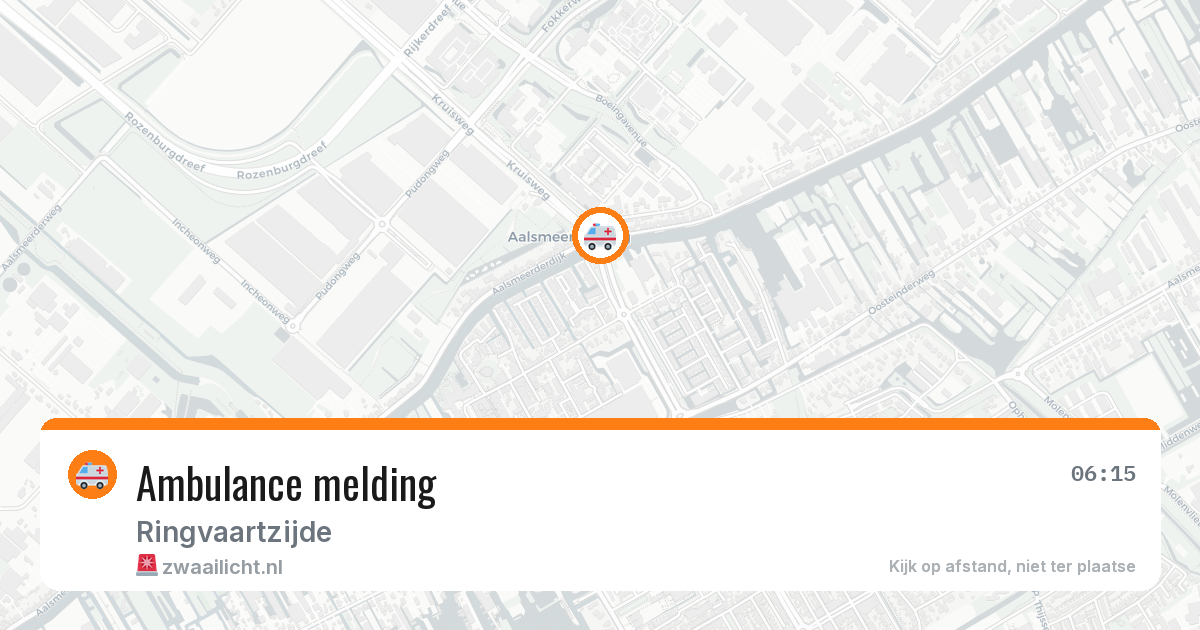 Ambulance melding — 1 jul 2026