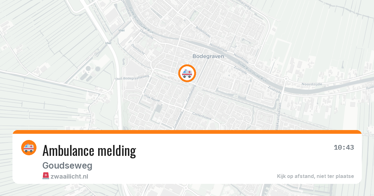 Ambulance melding — 30 jan 2026