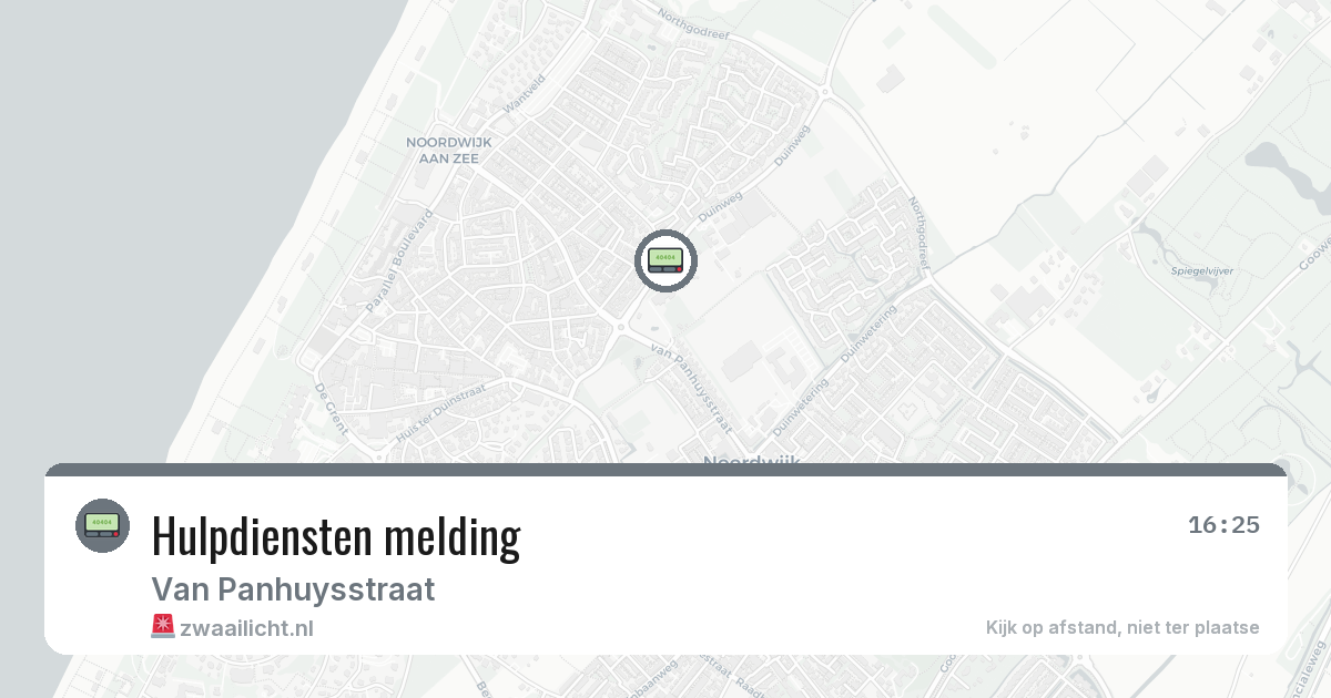 Hulpdiensten melding — 3 feb 2026