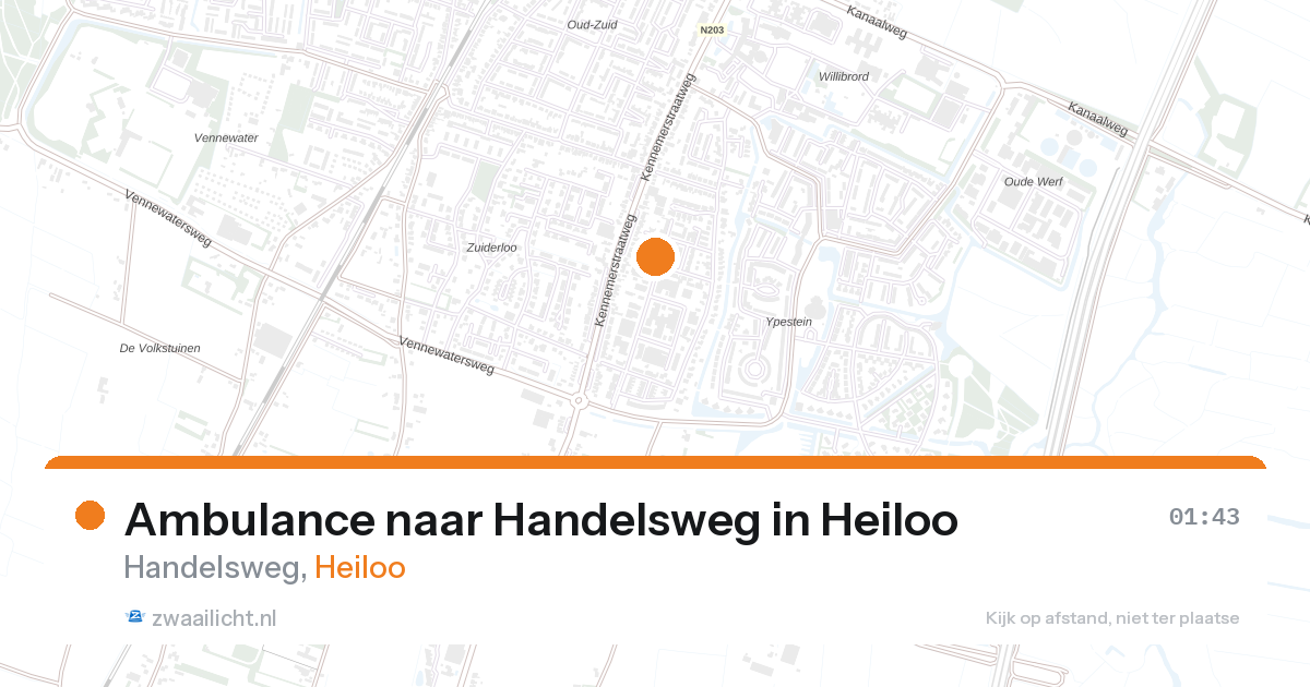 Ambulance naar Handelsweg in Heiloo — 7 feb 2026