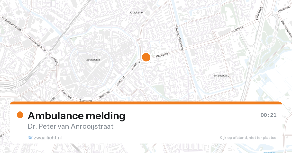 Ambulance melding — 31 jan 2026