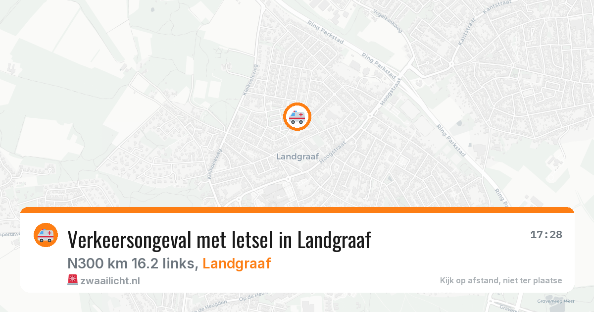 Verkeersongeval met letsel in Landgraaf — 31 mrt 2026