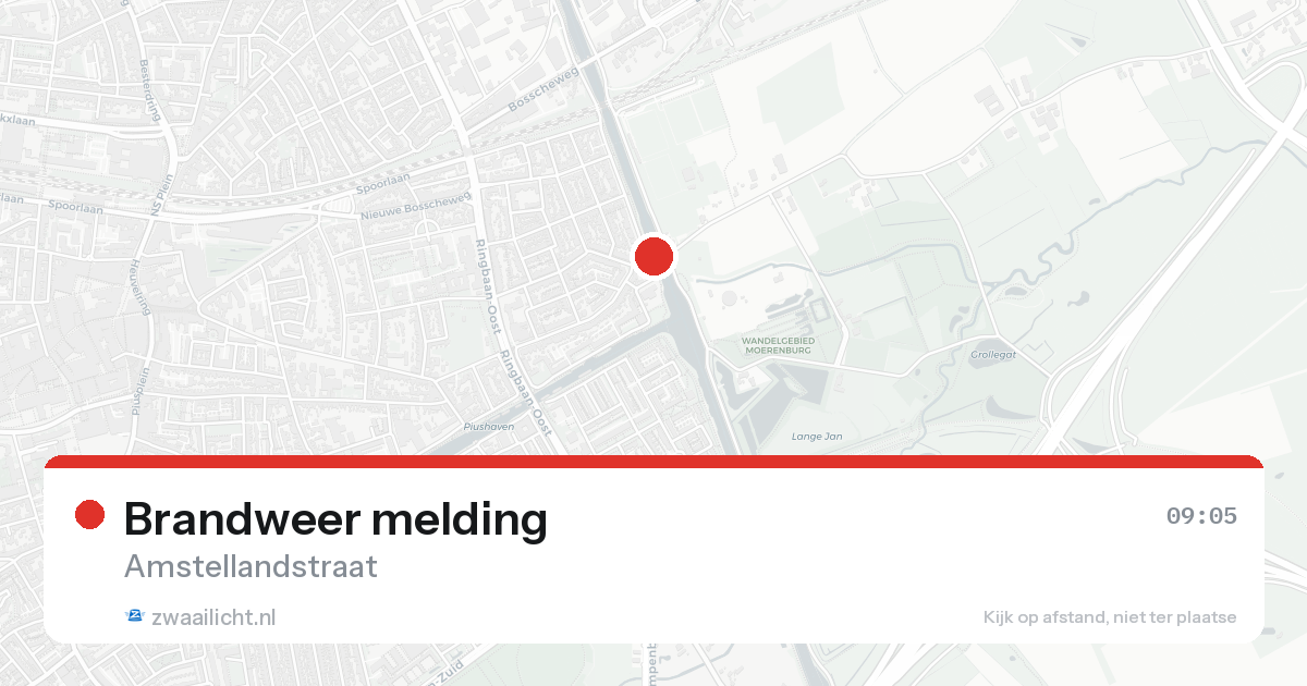 Brandweer melding — 7 feb 2026