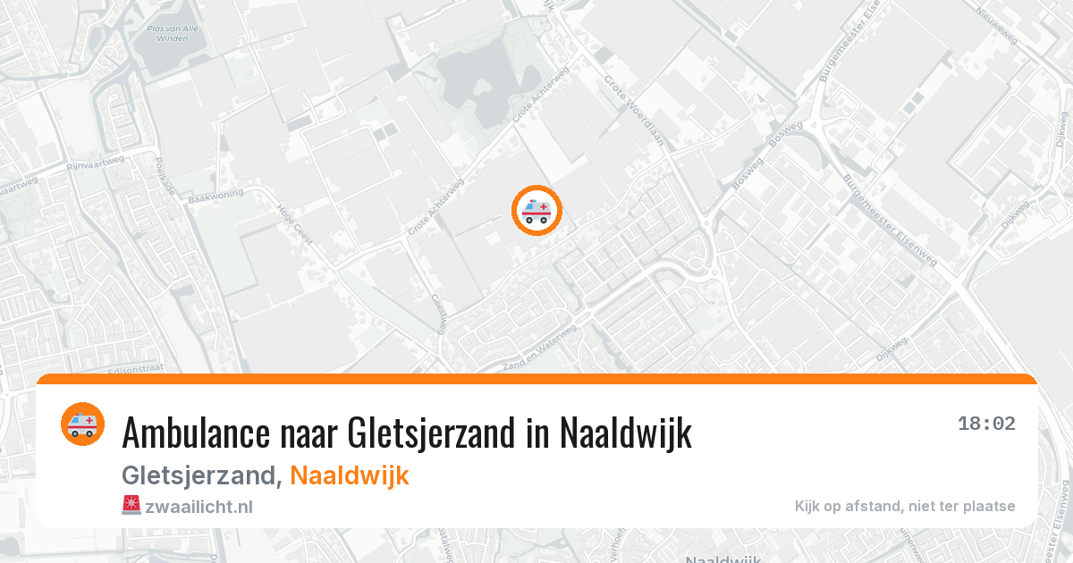 Ambulance naar Gletsjerzand in Naaldwijk — 23 jun 2026