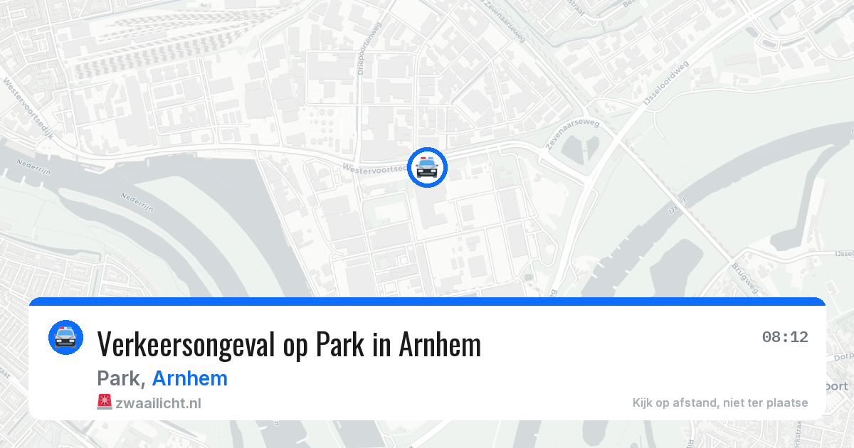 Verkeersongeval op Park in Arnhem — 17 mrt 2026