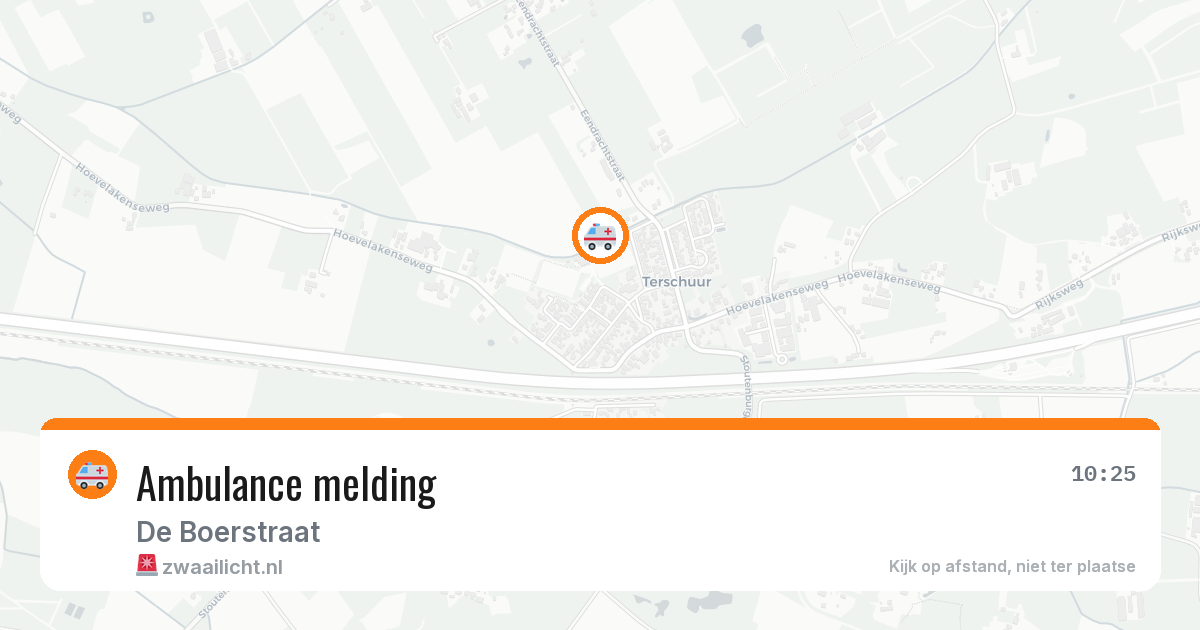 Ambulance melding — 30 jan 2026