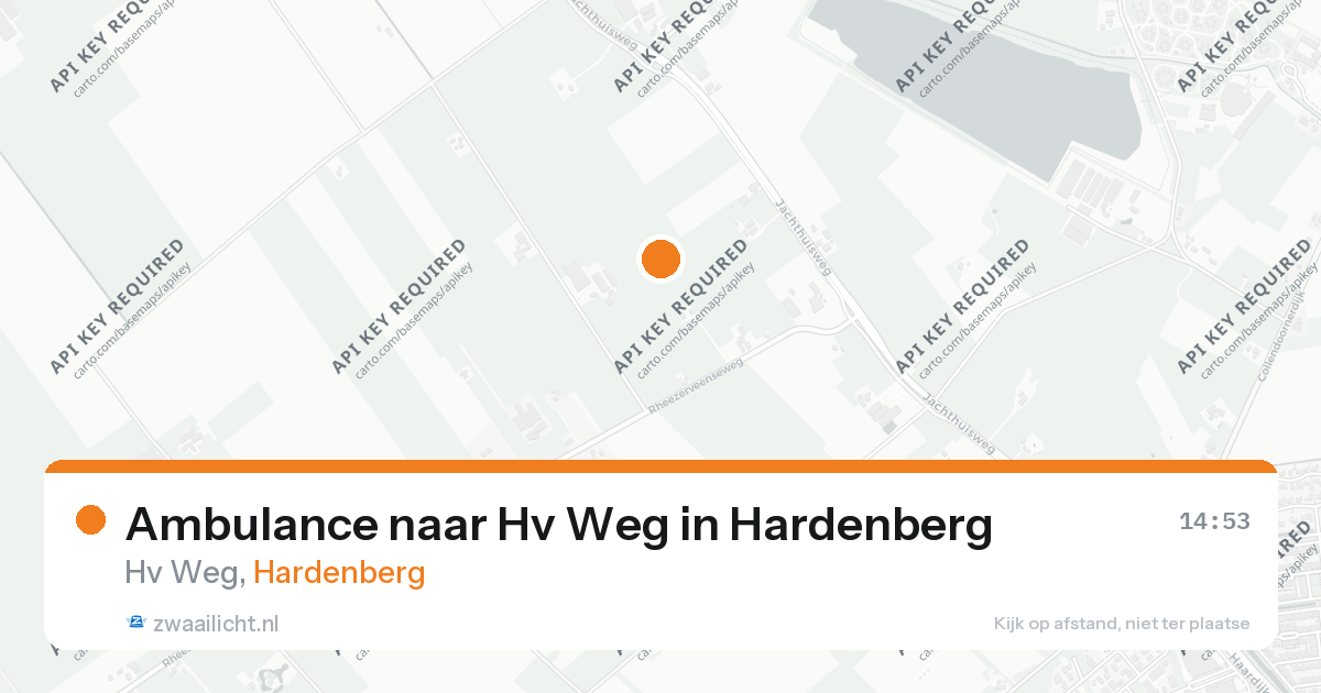 Ambulance naar Hv Weg in Hardenberg — 24 aug 2026