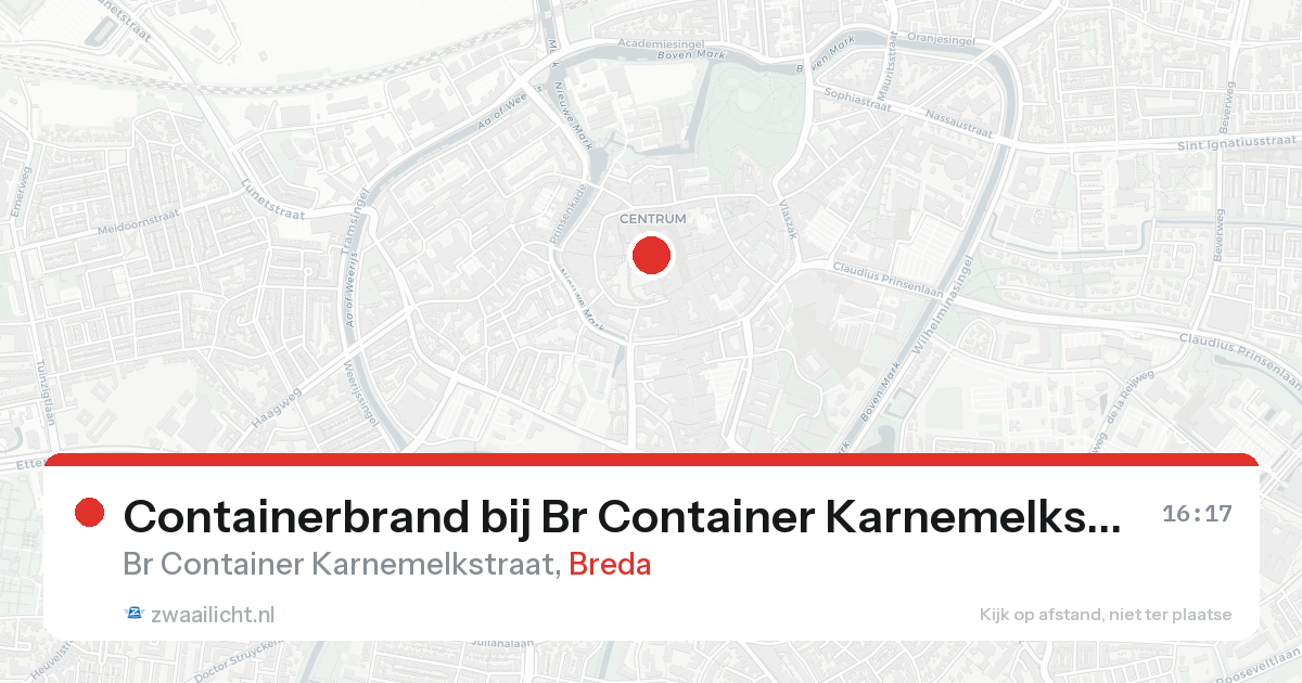 Containerbrand bij Br Container Karnemelkstraat in Breda — 31 jan 2026