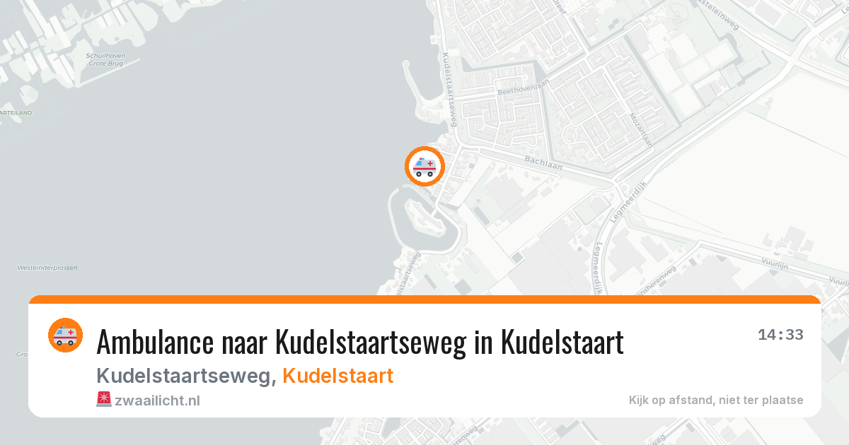 Ambulance naar Kudelstaartseweg in Kudelstaart — 8 mei 2026