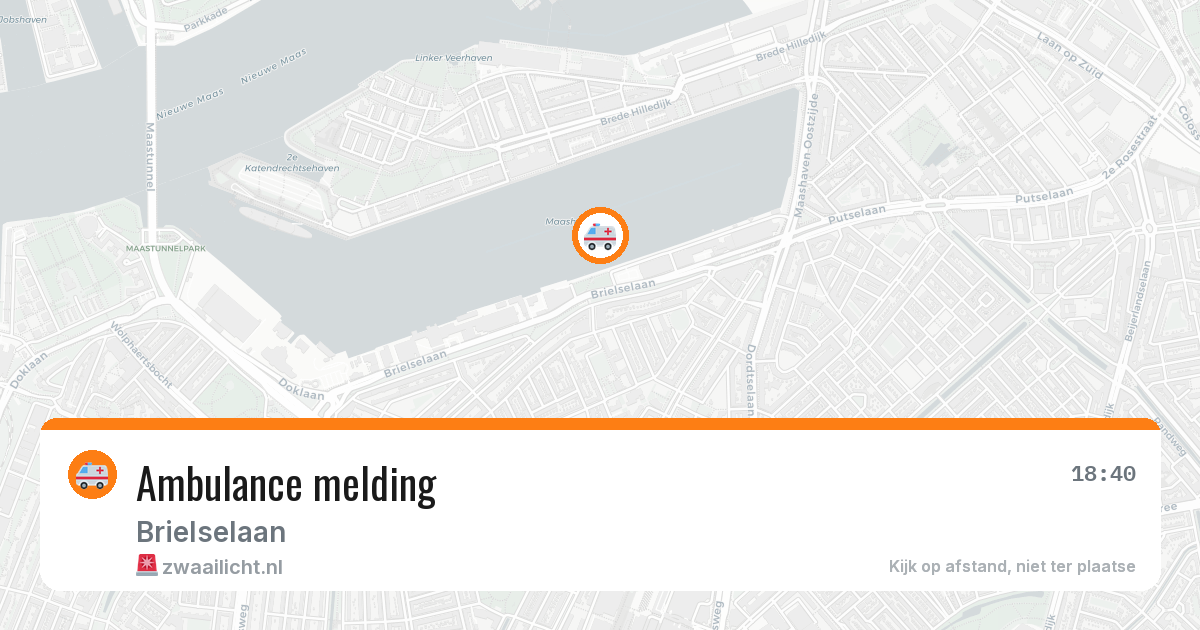 Ambulance melding — 14 jun 2026