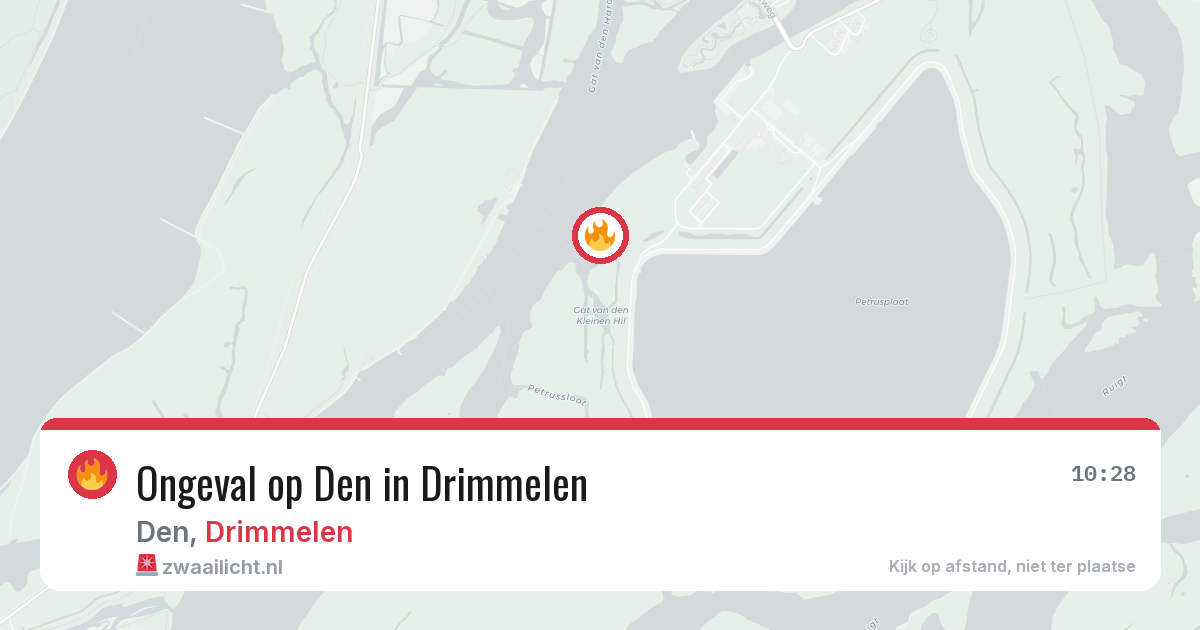 Ongeval op Den in Drimmelen — 23 feb 2026
