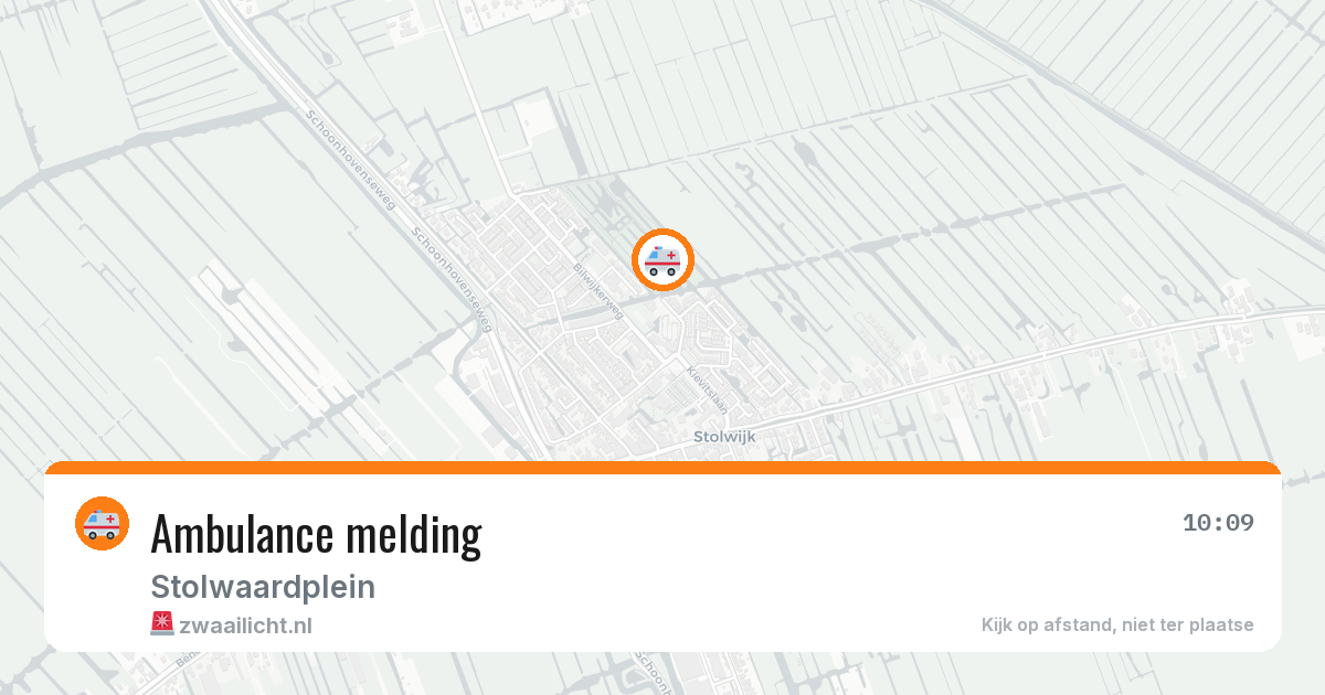 Ambulance melding — 12 feb 2026