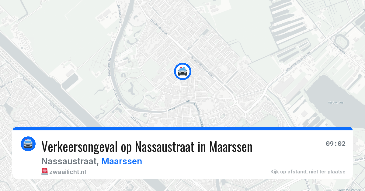 Verkeersongeval op Nassaustraat in Maarssen — 15 jul 2026