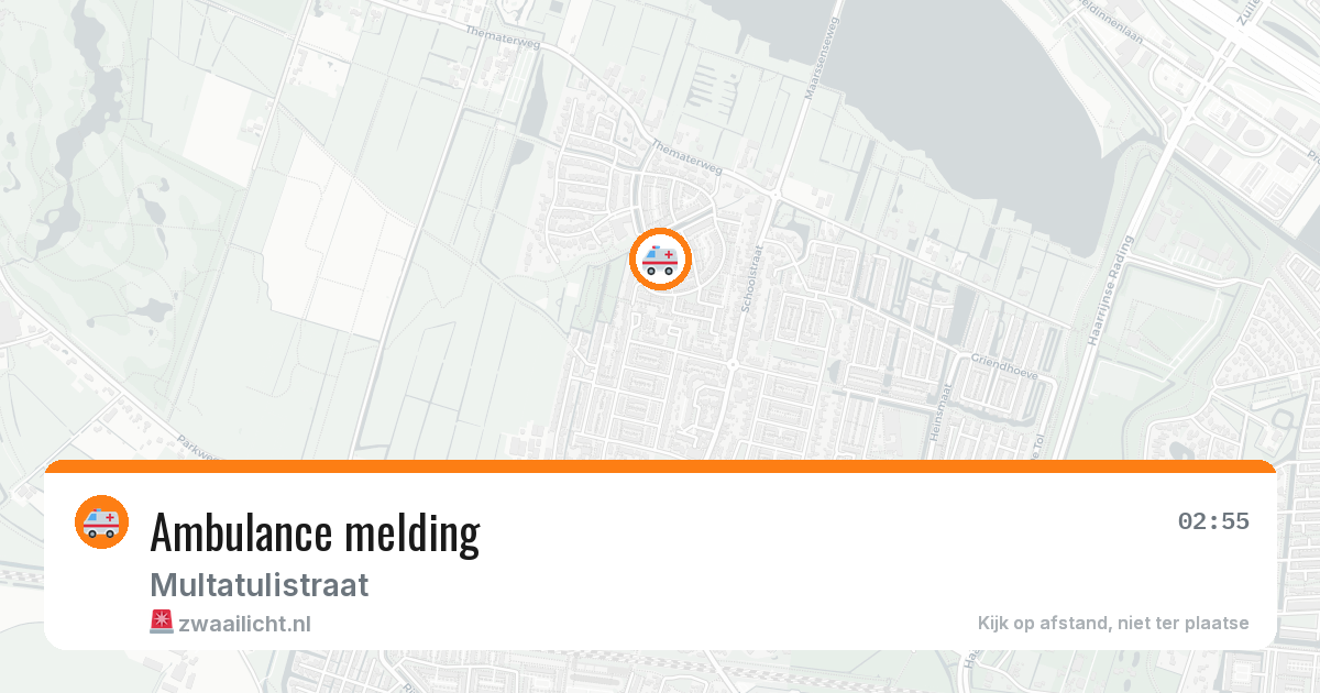 Ambulance melding — 16 jun 2026