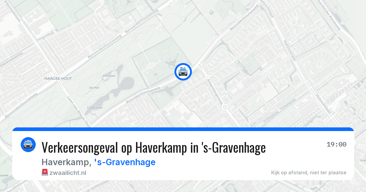Verkeersongeval op Haverkamp in 's-Gravenhage — 6 mei 2026