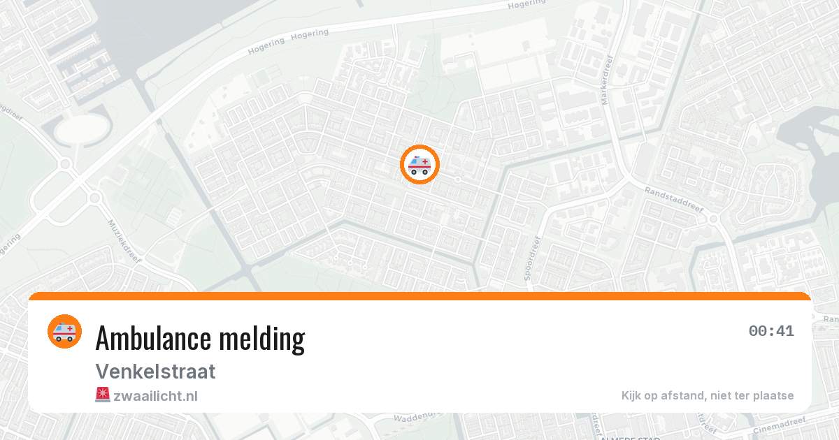 Ambulance melding — 8 jun 2026