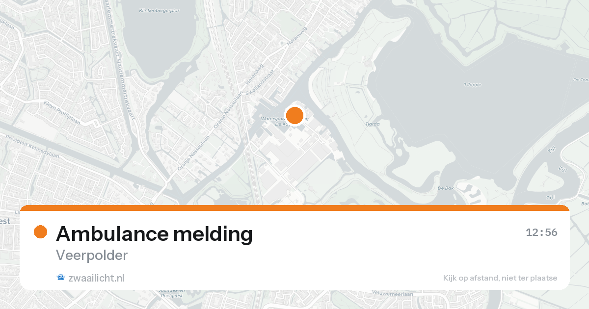 Ambulance melding — 31 jan 2026