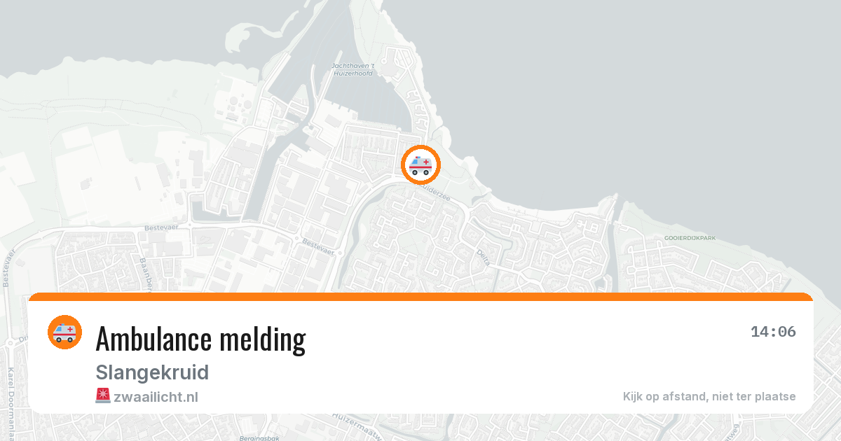 Ambulance melding — 29 jan 2026