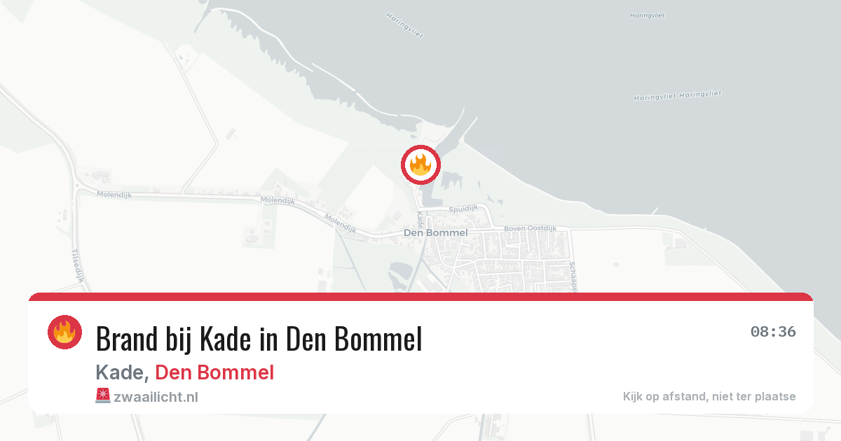 Brand bij Kade in Den Bommel — 27 jun 2026