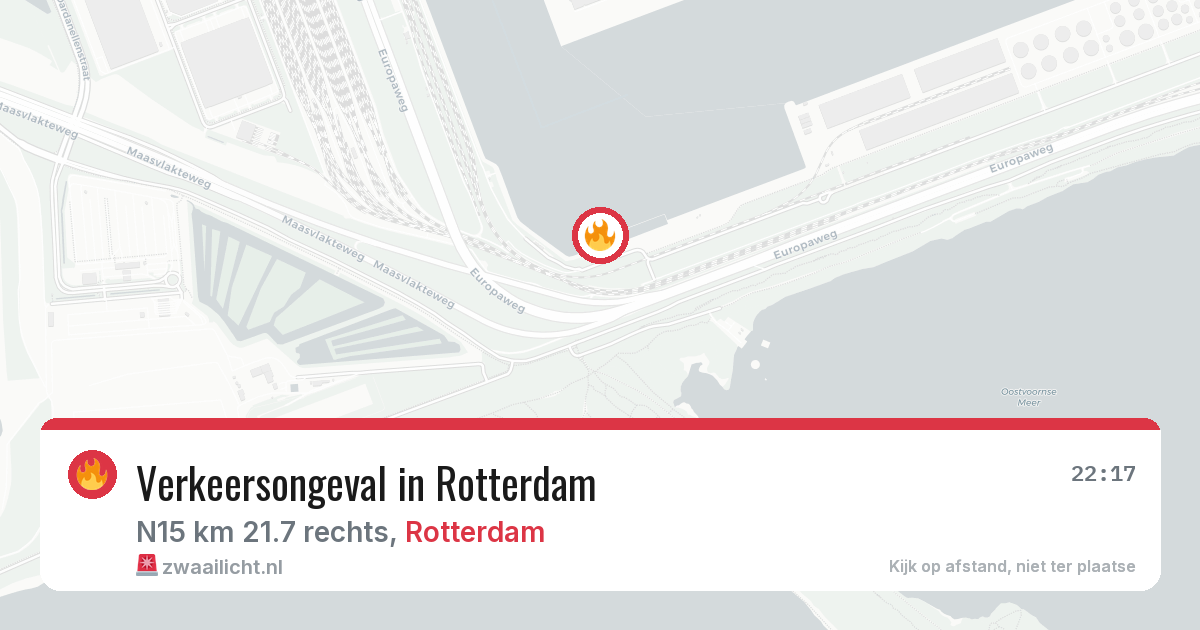 Verkeersongeval in Rotterdam — 14 aug 2026