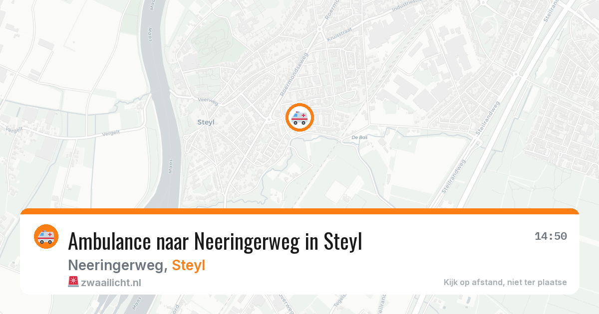 Ambulance naar Neeringerweg in Steyl — 18 jun 2026