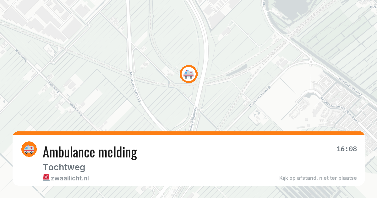 Ambulance melding — 22 jun 2026
