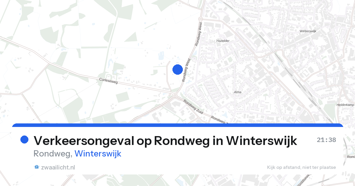 Verkeersongeval op Rondweg in Winterswijk — 12 feb 2026