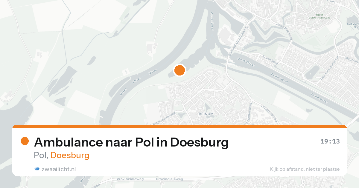 Ambulance naar Pol in Doesburg — 7 feb 2026
