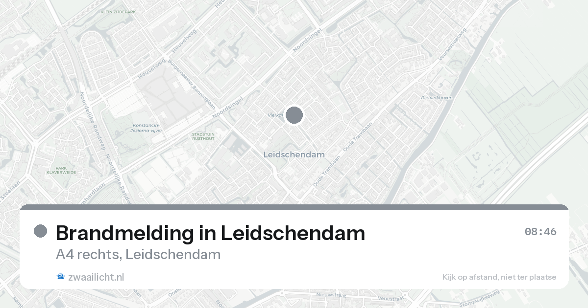 Brandmelding in Leidschendam — 7 feb 2026