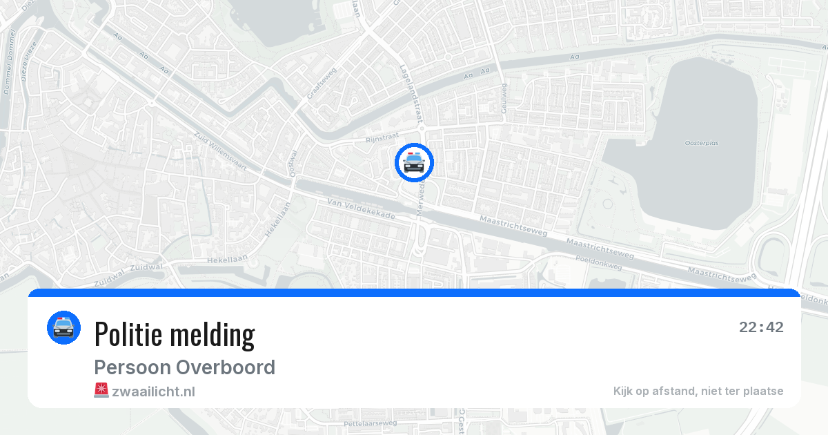 Politie melding — 26 mei 2026
