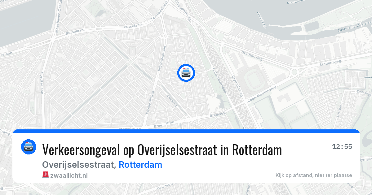 Verkeersongeval op Overijselsestraat in Rotterdam — 4 apr 2026