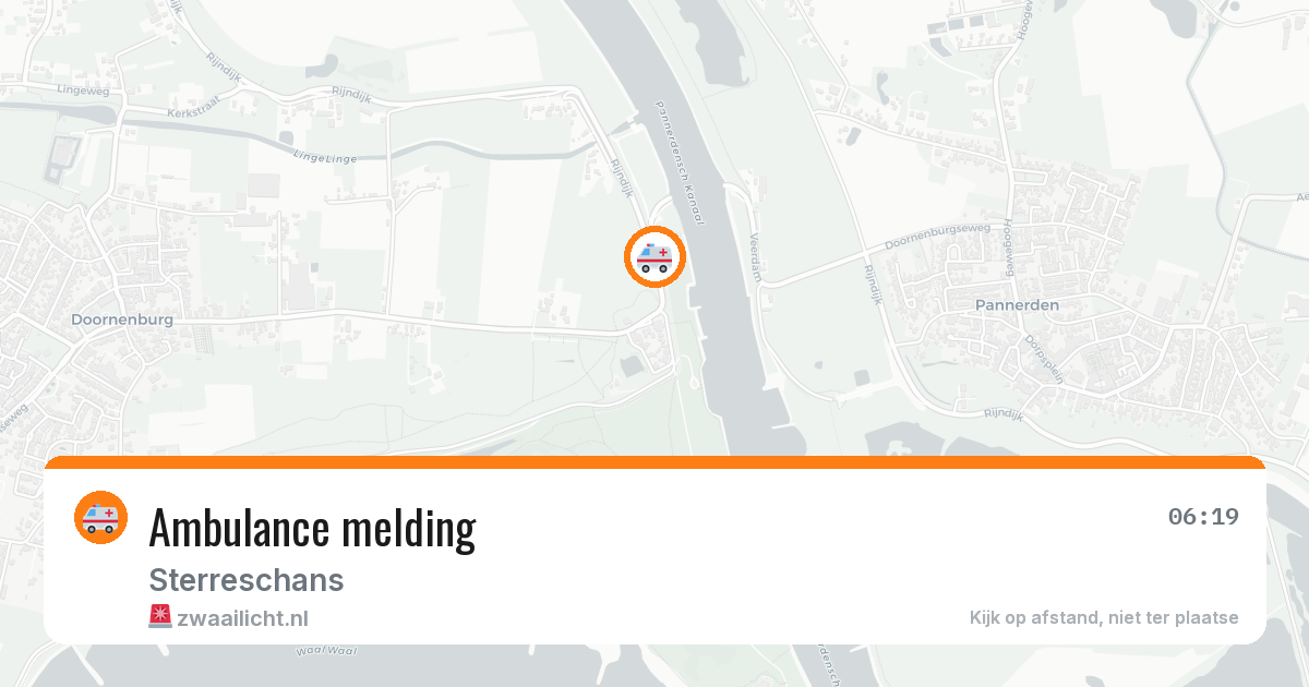 Ambulance melding — 9 feb 2026