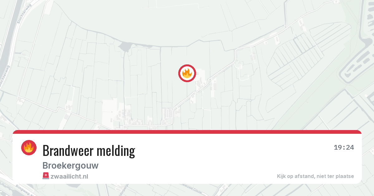 Brandweer melding — 17 jun 2026