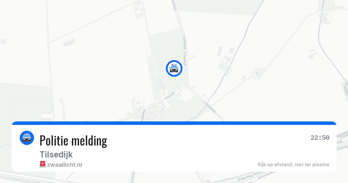 Politie melding — 11 jul 2026