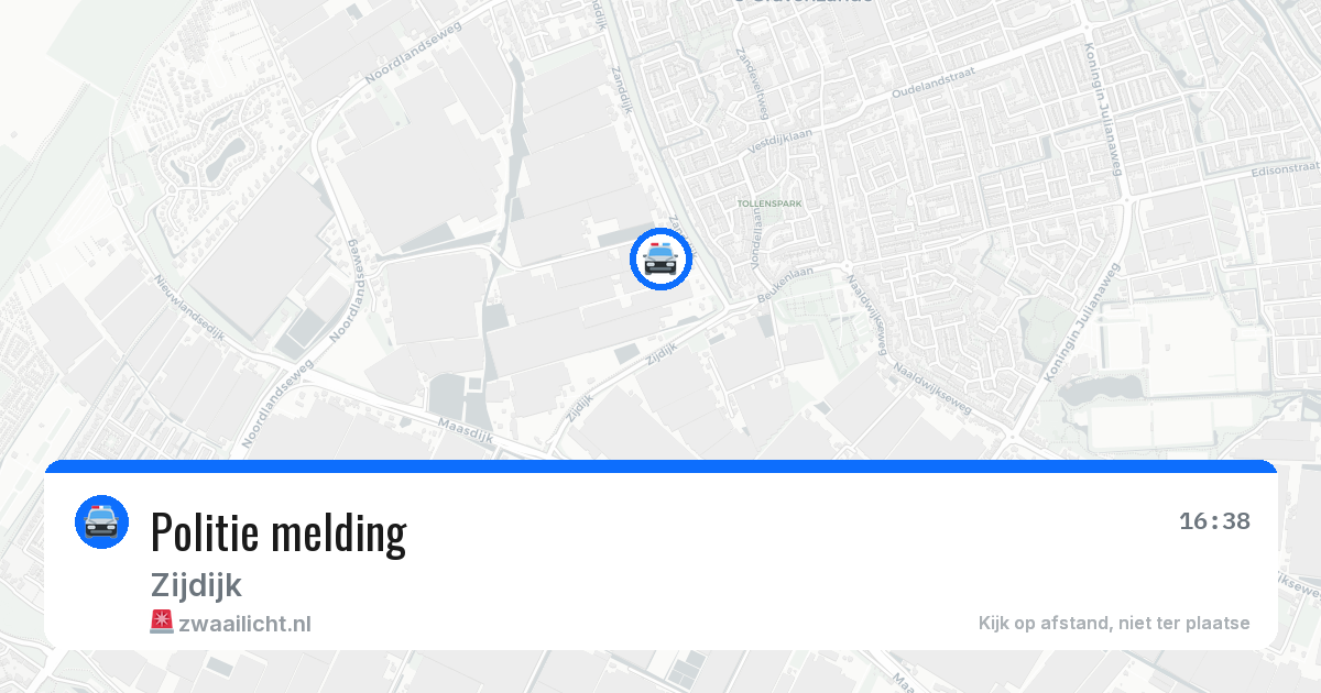 Politie melding — 27 apr 2026