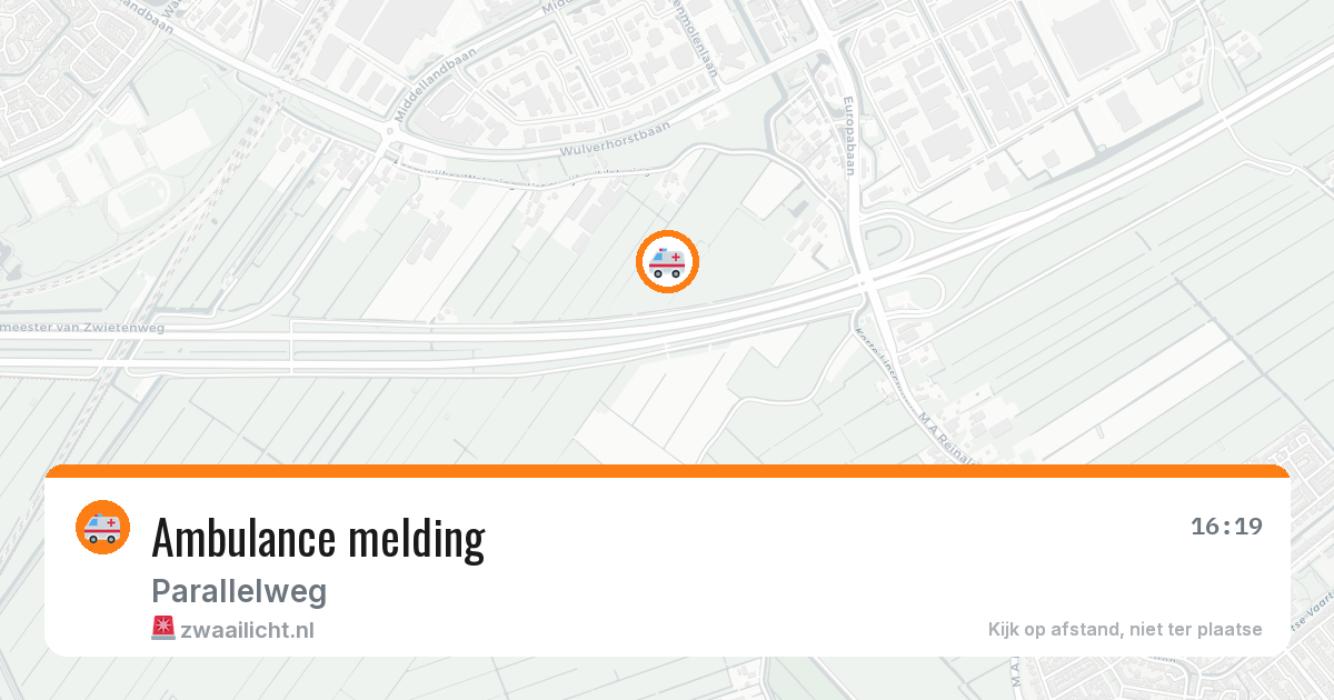 Ambulance melding — 1 jul 2026