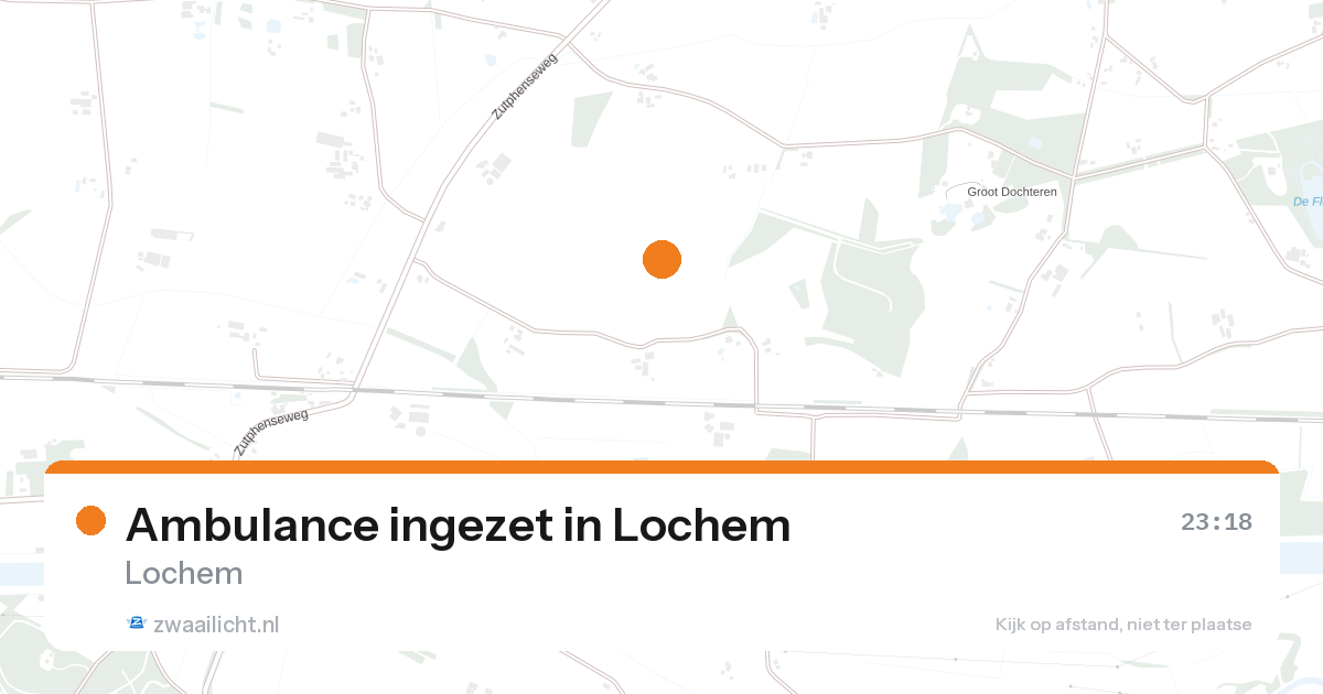 Ambulance ingezet in Lochem — 31 jan 2026